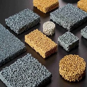 Ceramic foam filters